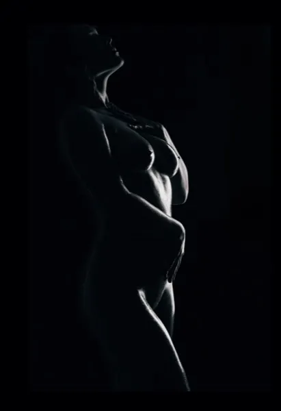 Standing figure in ecstasy — the universe of sensation within the body